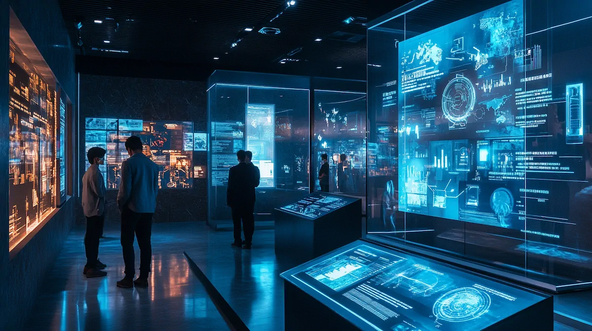 AI Marketing Evolution Timeline showing growth from 2020 to 2025