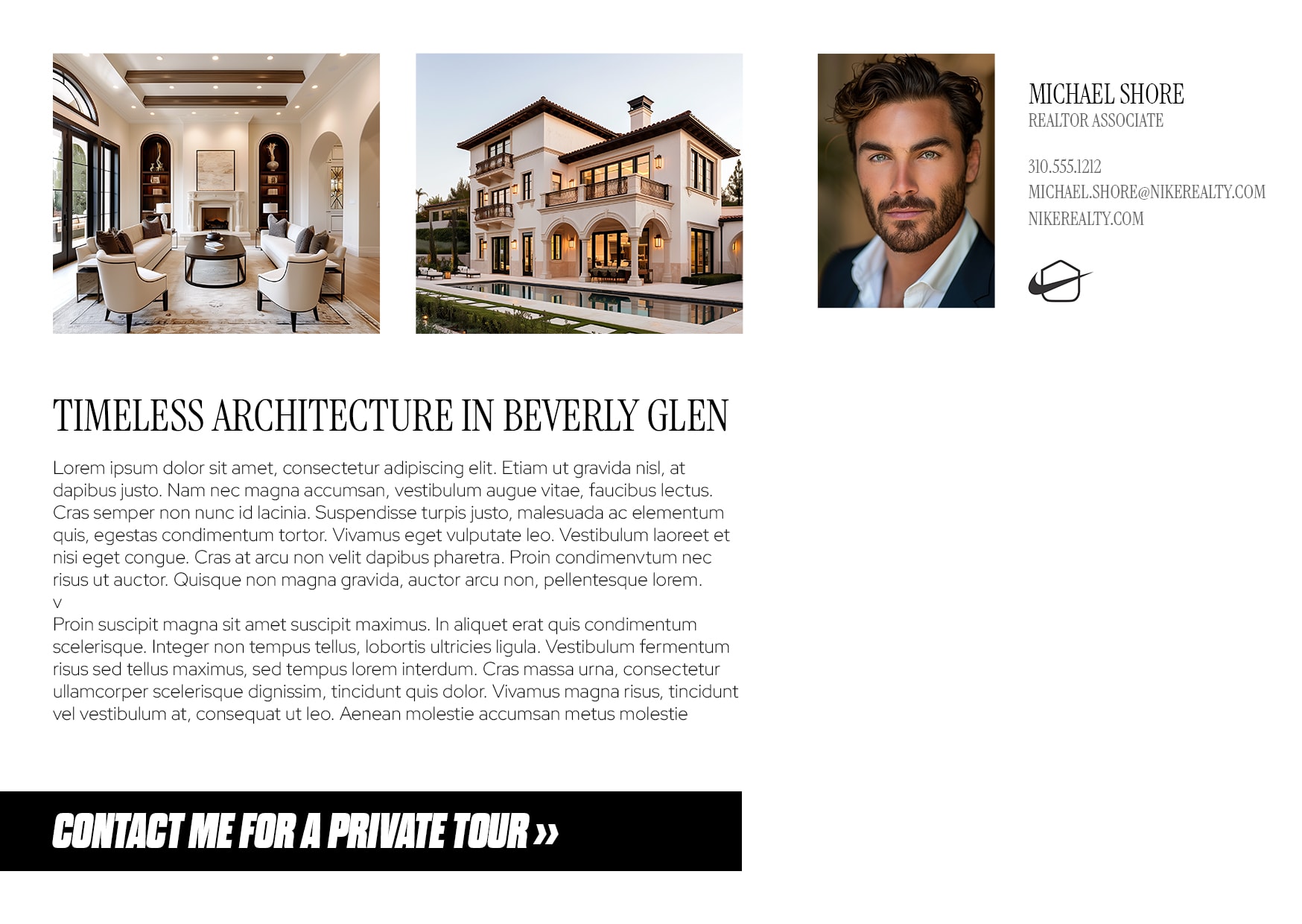 Direct mail real estate postcard promoting sold properties.