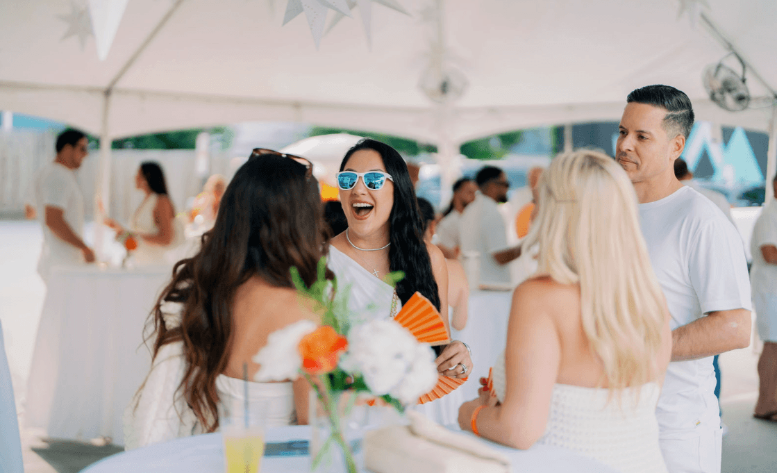 Realtor pop-up event for community engagement.