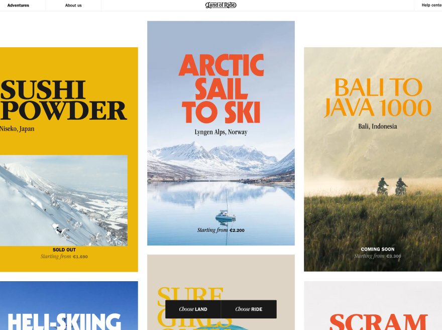 Land of Ride by Build in Amsterdam